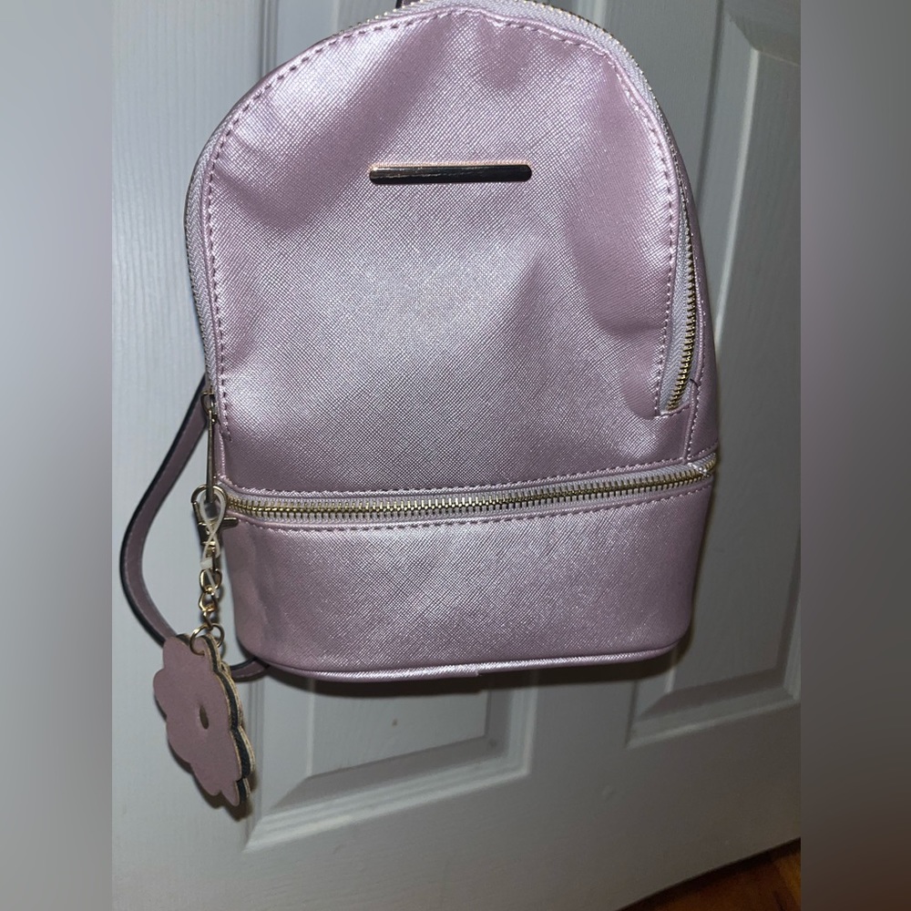 Purple mini backpack